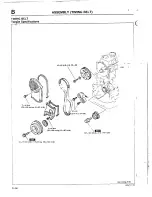 Предварительный просмотр 740 страницы Mazda 626 1989 Workshop Manual