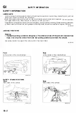 Предварительный просмотр 6 страницы Mazda 626 1994 Workshop Manual