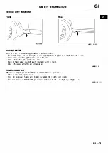 Предварительный просмотр 7 страницы Mazda 626 1994 Workshop Manual