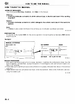 Предварительный просмотр 8 страницы Mazda 626 1994 Workshop Manual