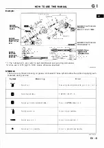 Предварительный просмотр 9 страницы Mazda 626 1994 Workshop Manual