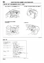 Предварительный просмотр 10 страницы Mazda 626 1994 Workshop Manual