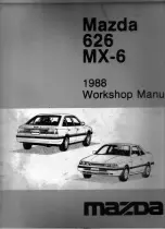 Mazda 626 MX-6 Workshop Manual предпросмотр