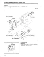 Предварительный просмотр 22 страницы Mazda 626 MX-6 Workshop Manual