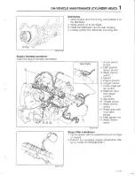 Предварительный просмотр 31 страницы Mazda 626 MX-6 Workshop Manual