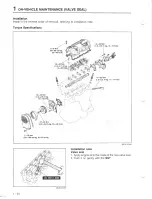 Предварительный просмотр 34 страницы Mazda 626 MX-6 Workshop Manual