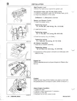 Предварительный просмотр 99 страницы Mazda 626 MX-6 Workshop Manual