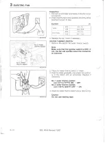 Предварительный просмотр 122 страницы Mazda 626 MX-6 Workshop Manual