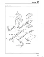 Предварительный просмотр 127 страницы Mazda 626 MX-6 Workshop Manual