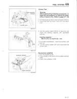 Предварительный просмотр 171 страницы Mazda 626 MX-6 Workshop Manual