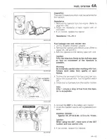 Предварительный просмотр 173 страницы Mazda 626 MX-6 Workshop Manual