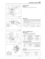 Предварительный просмотр 205 страницы Mazda 626 MX-6 Workshop Manual