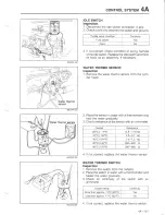 Предварительный просмотр 219 страницы Mazda 626 MX-6 Workshop Manual