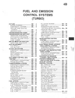 Предварительный просмотр 222 страницы Mazda 626 MX-6 Workshop Manual