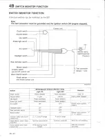 Предварительный просмотр 252 страницы Mazda 626 MX-6 Workshop Manual