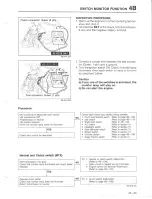 Предварительный просмотр 253 страницы Mazda 626 MX-6 Workshop Manual