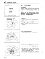 Предварительный просмотр 256 страницы Mazda 626 MX-6 Workshop Manual