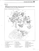 Предварительный просмотр 259 страницы Mazda 626 MX-6 Workshop Manual