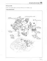 Предварительный просмотр 263 страницы Mazda 626 MX-6 Workshop Manual