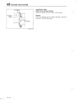 Предварительный просмотр 264 страницы Mazda 626 MX-6 Workshop Manual