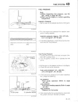 Предварительный просмотр 283 страницы Mazda 626 MX-6 Workshop Manual