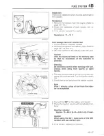 Предварительный просмотр 287 страницы Mazda 626 MX-6 Workshop Manual