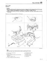 Предварительный просмотр 299 страницы Mazda 626 MX-6 Workshop Manual