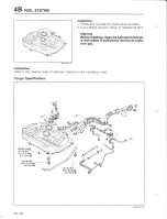 Предварительный просмотр 300 страницы Mazda 626 MX-6 Workshop Manual