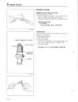 Предварительный просмотр 370 страницы Mazda 626 MX-6 Workshop Manual