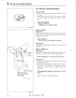 Предварительный просмотр 384 страницы Mazda 626 MX-6 Workshop Manual