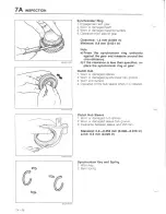 Предварительный просмотр 424 страницы Mazda 626 MX-6 Workshop Manual