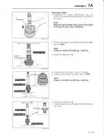 Предварительный просмотр 431 страницы Mazda 626 MX-6 Workshop Manual