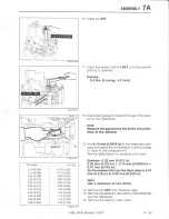 Предварительный просмотр 437 страницы Mazda 626 MX-6 Workshop Manual