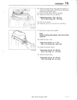 Предварительный просмотр 474 страницы Mazda 626 MX-6 Workshop Manual