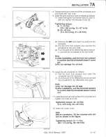 Предварительный просмотр 478 страницы Mazda 626 MX-6 Workshop Manual