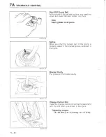 Предварительный просмотр 483 страницы Mazda 626 MX-6 Workshop Manual