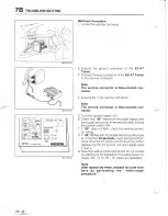 Предварительный просмотр 499 страницы Mazda 626 MX-6 Workshop Manual