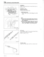 Предварительный просмотр 537 страницы Mazda 626 MX-6 Workshop Manual