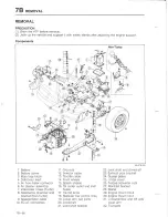 Предварительный просмотр 541 страницы Mazda 626 MX-6 Workshop Manual