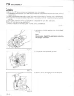 Предварительный просмотр 547 страницы Mazda 626 MX-6 Workshop Manual