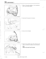 Предварительный просмотр 549 страницы Mazda 626 MX-6 Workshop Manual