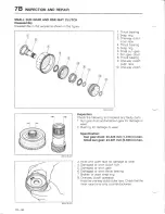 Предварительный просмотр 579 страницы Mazda 626 MX-6 Workshop Manual