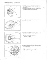 Предварительный просмотр 581 страницы Mazda 626 MX-6 Workshop Manual