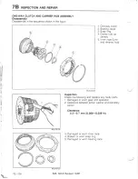 Предварительный просмотр 583 страницы Mazda 626 MX-6 Workshop Manual