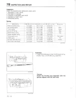 Предварительный просмотр 601 страницы Mazda 626 MX-6 Workshop Manual