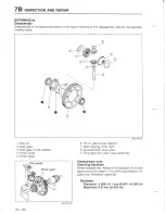 Предварительный просмотр 611 страницы Mazda 626 MX-6 Workshop Manual