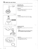 Предварительный просмотр 619 страницы Mazda 626 MX-6 Workshop Manual