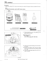 Предварительный просмотр 621 страницы Mazda 626 MX-6 Workshop Manual