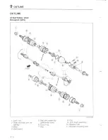 Предварительный просмотр 671 страницы Mazda 626 MX-6 Workshop Manual