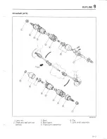 Предварительный просмотр 672 страницы Mazda 626 MX-6 Workshop Manual